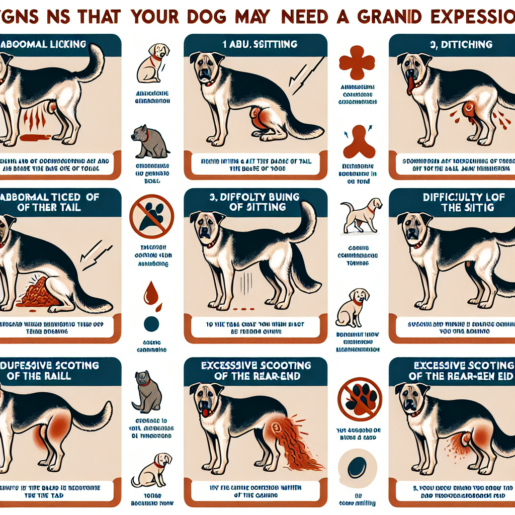 Signs Your Dog Needs Gland Expression: What to Watch For