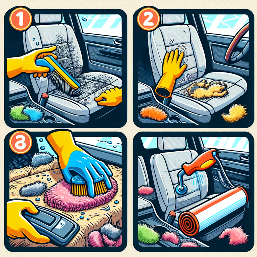 Effective Strategies for Removing Dog Hair from Your Car