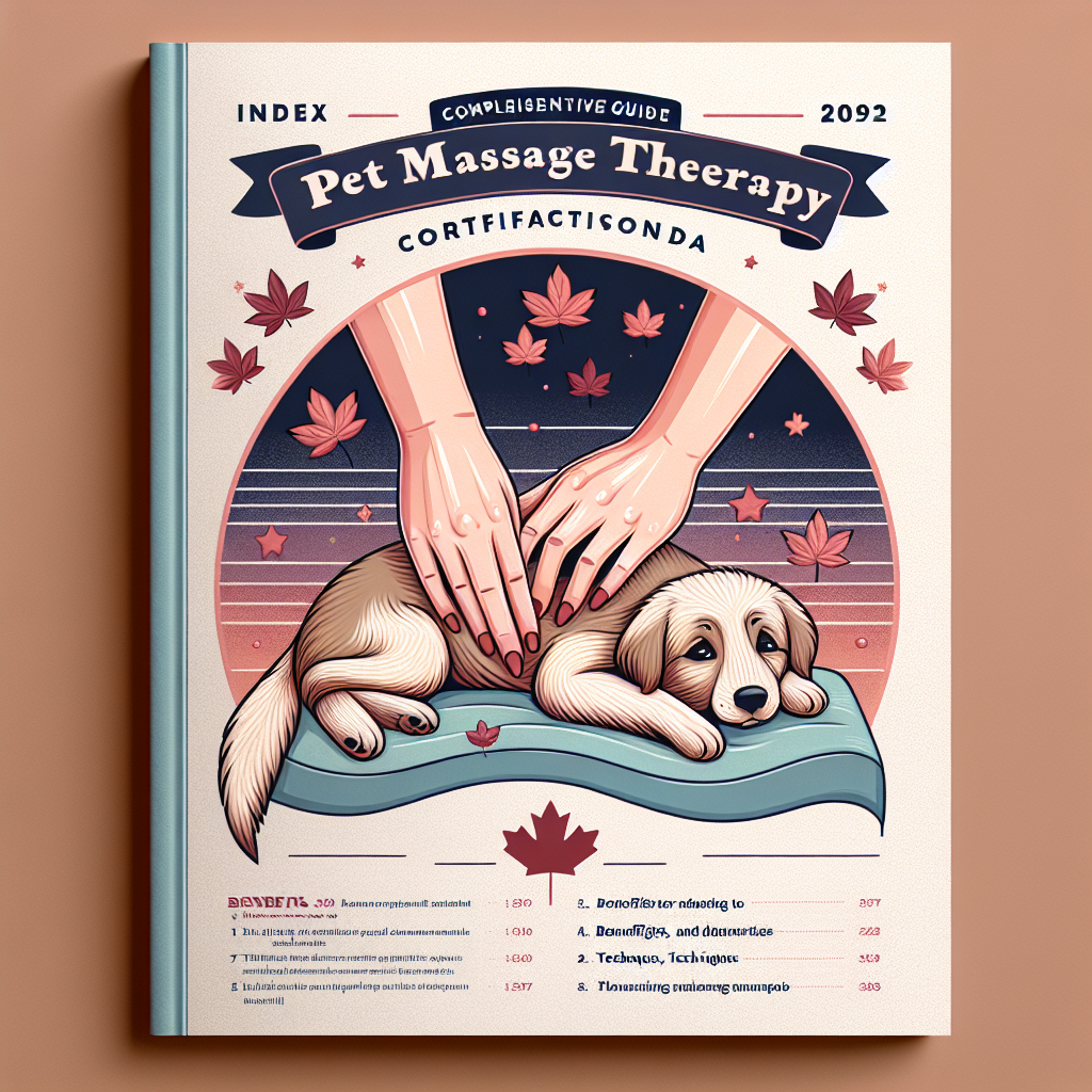 Comprehensive Guide to Pet Massage Therapy Certification in Canada